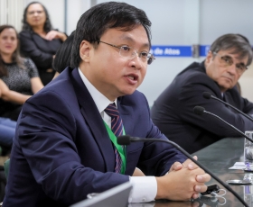 Visita da delegação de Macau à UnB. 14/10/2025 Foto: Beto Monteiro/Ascom UnB